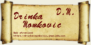 Drinka Momković vizit kartica